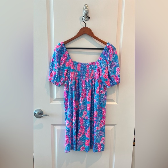 Lilly Pulitzer Delaney Short Sleeve Dress Size 2 - Picture 6 of 15